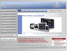 Tablet Screenshot of krausnaimer.de