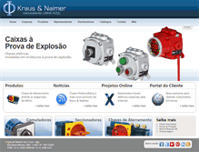 Tablet Screenshot of krausnaimer.com.br