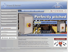 Tablet Screenshot of krausnaimer.co.uk